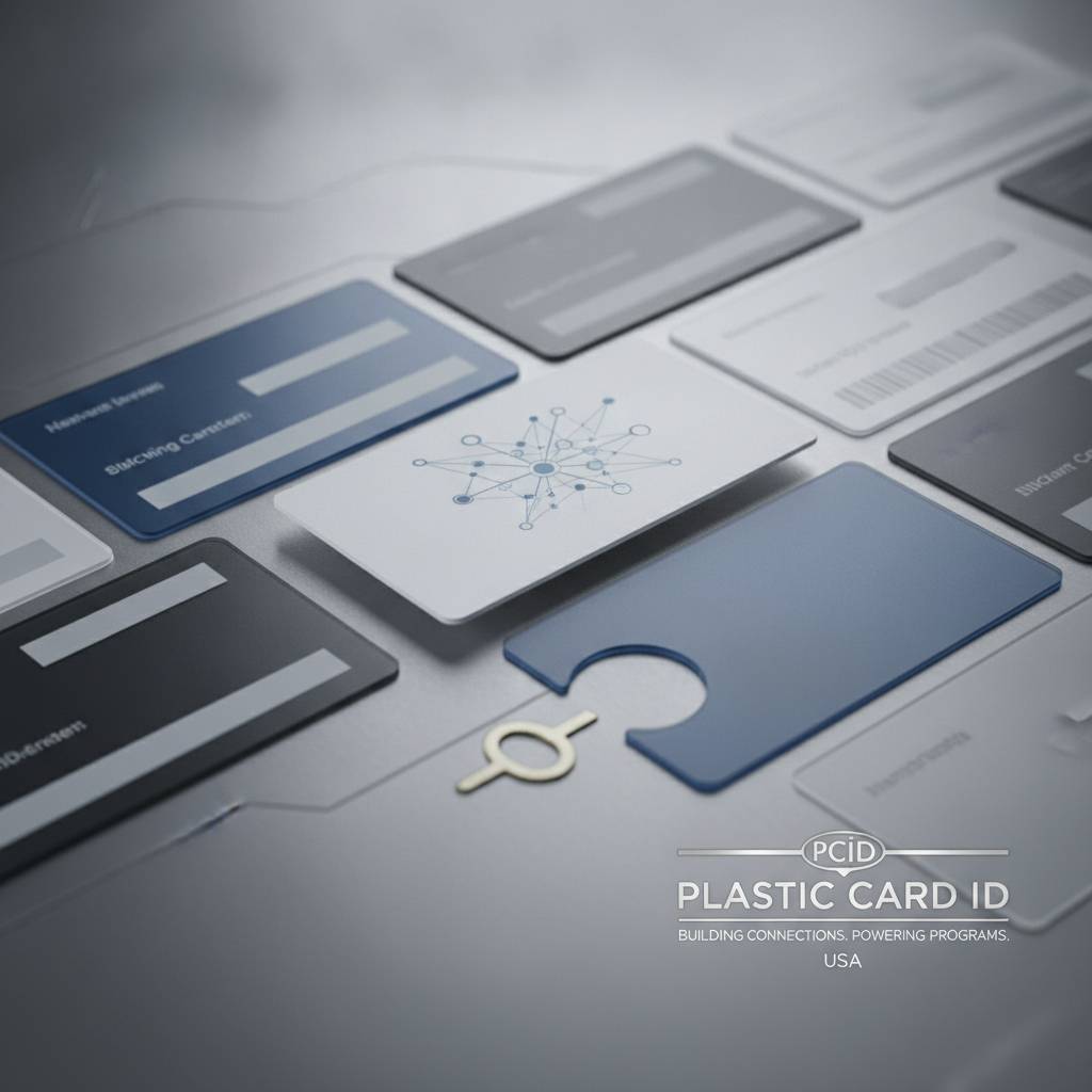 Plastic Library Cards