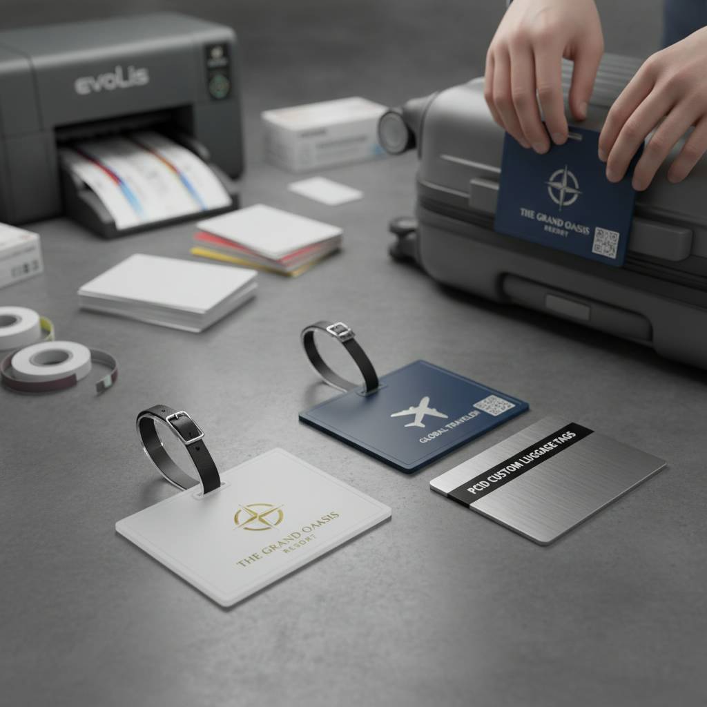 Custom Luggage Tags for Hotels and Hospitality Brands